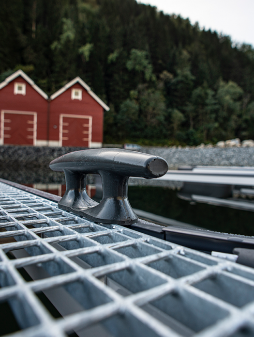 Fortøyningspullert Ørsta Futura utrigger