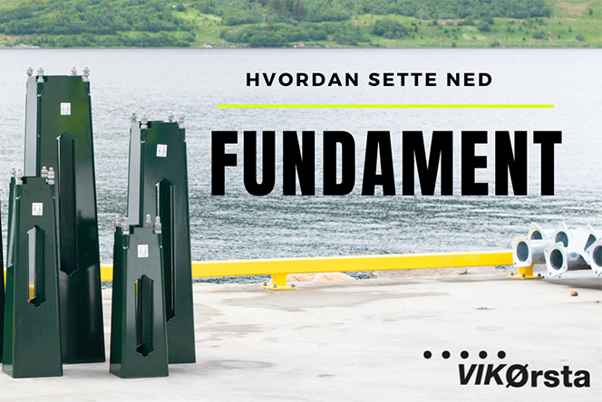 video hvordan montere fundament