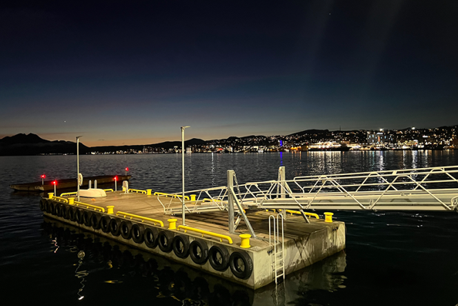 Tromsø - solid flytekai på 6 x 22 m