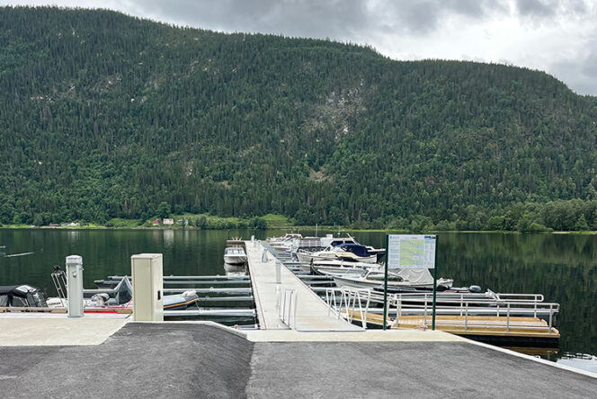 Dalen gjestebrygge, Tokke kommune i Telemark