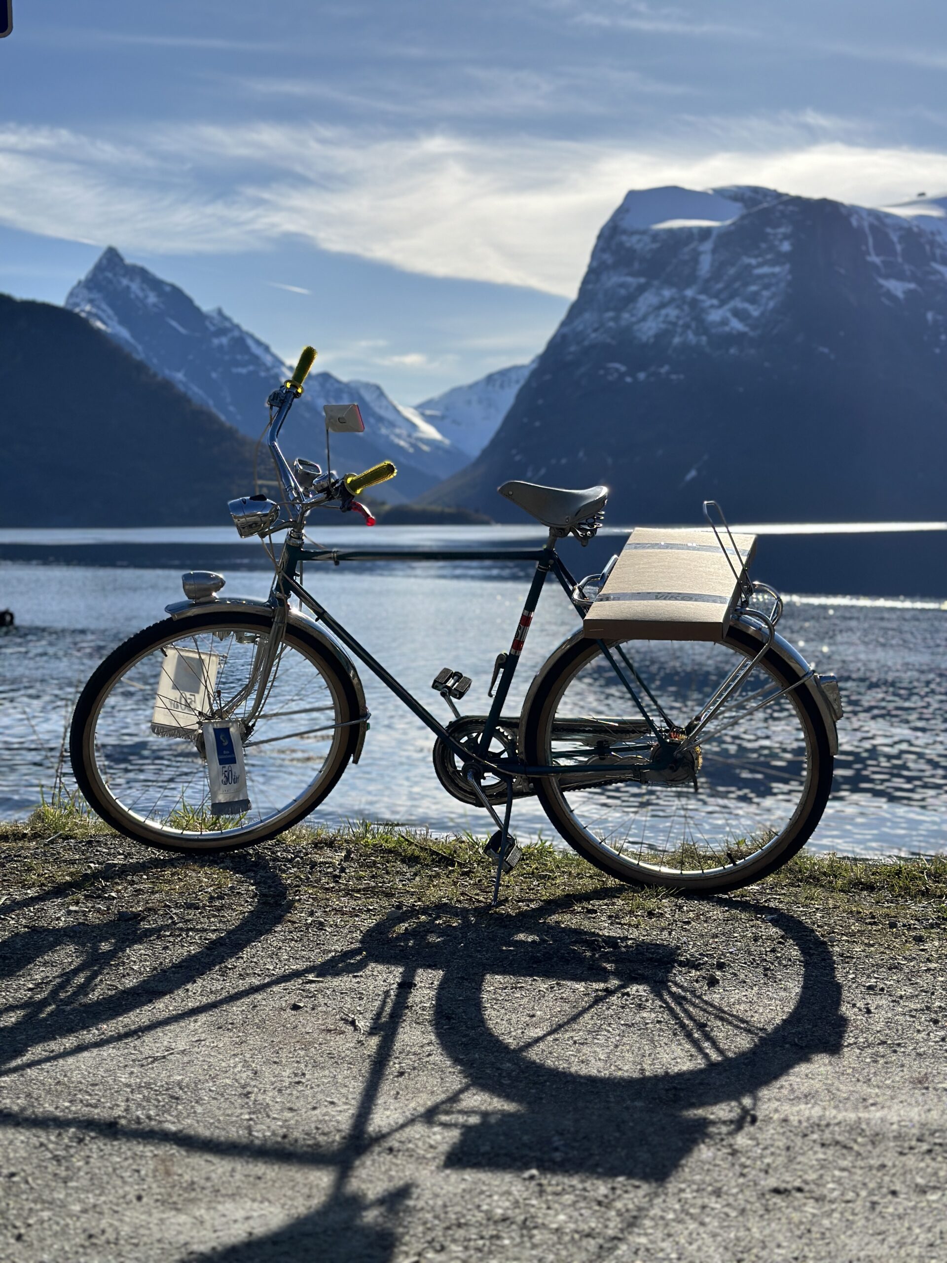 ladestolpefundament på bagasjebrettet