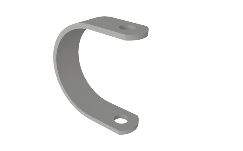 Flattstålbøyle for Classic hengsle, vzn